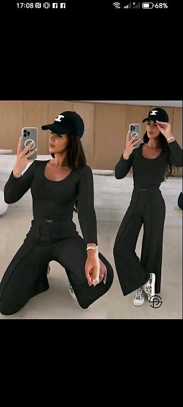 likra helanke: Komplet bluza dug rukav i donji deo trenerke. - Model uska bluza dugih — 4