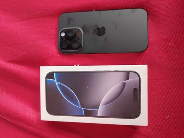 iphone 5 qiymeti: IPhone 16 Pro, Black Titanium, Face ID