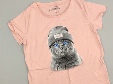 koszulka z żabą cropp: House, Women`s T-shirt, size L (EU 40)
