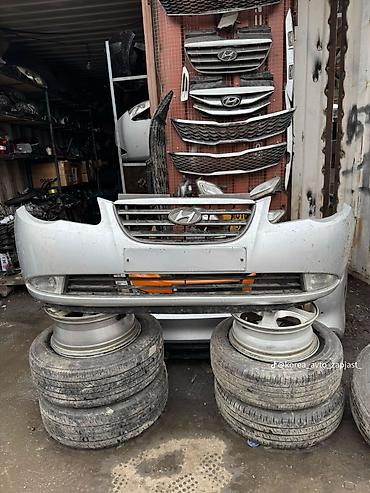 highlander platinum: Бампер Hyundai, Б/у, Оригинал — 9