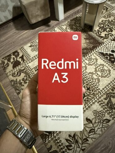 smartfon telefonlar: Xiaomi A3, 128 GB, rəng - Qara, 
 İki sim kartlı