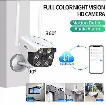 ormar od punog drveta: 🎥 IP WiFi P2P HD KAMERA 2MP / 3MP / 5MP FullHD 1080P • IP66 • Noćno — 5
