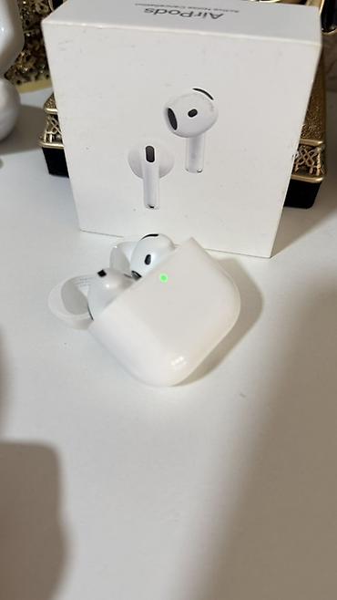 наушники на айфон 7: AirPods 4 «original» • Коробка • Чехол (покупал за 2000) — 1