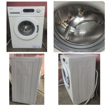 ev əşya: Paltaryuyan maşın Samsung, 5 kq, İşlənmiş, Avtomat, Qurutma var, Kredit yoxdur