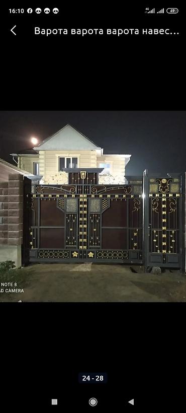 Откатные ворота: Вороты для дома вналиии ина заказ — 5