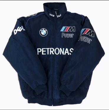 рубашка xl: Осенний бомбер BMW 🔥.Унисекс.В наличии! Аdult f1 Vintage Racing jacket