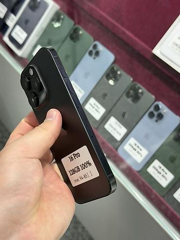 gt2 pro: IPhone 16 Pro, Б/у, 128 ГБ, Black Titanium, Защитное стекло, Чехол, Кабель, В рассрочку, 100 % — 3