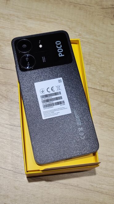 телефоны nokia: Poco X6, Новый, 128 ГБ, цвет - Черный
