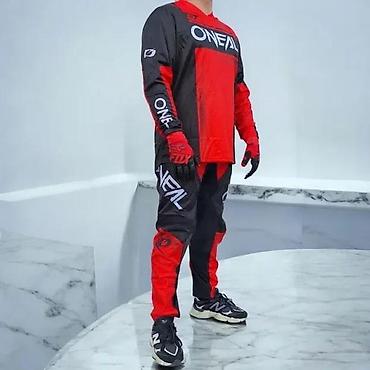 Sportska odeća: O’Neal komplet za motocross/enduro – dres i pantalone, crveno-crni - — 5