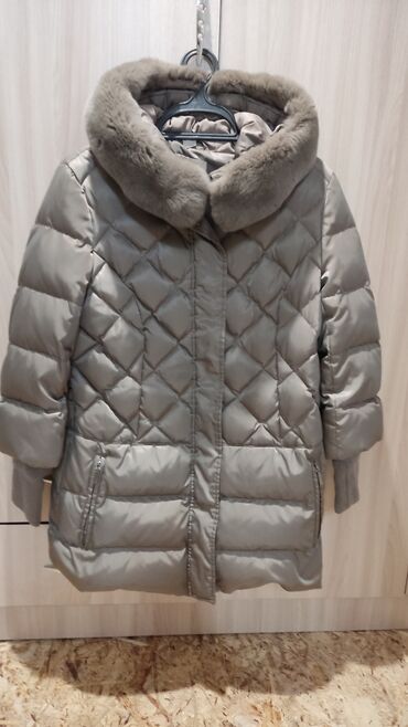 the north face пуховик женский: Пуховик, С мехом, S (EU 36)