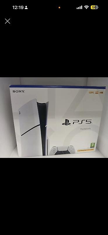 Qutuda Sony PlayStation 5 (PS5) 1 t yaddas oyun konsolu - Model: PS5 lalafo.az -da Qutuda Sony PlayStation 5 (PS5) 1 t yaddas oyun konsolu - Model: PS5