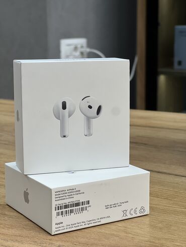 Qulaqcıqlar: Airpods 4 -240 azn ✅ Airpdos 4 ANC -349 azn ✅ Airpdos Pro 2 -419azn ✅