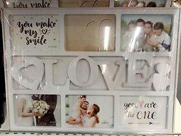tea pec nova: RAM ZA SLIKE LOVE NOV CRNI I BELI AKCIJA | Cene nisu fiksne — 4