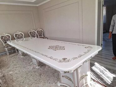 Столы и стулья для зала: Стол и стул для зала, Новый, цвет - Белый — 13