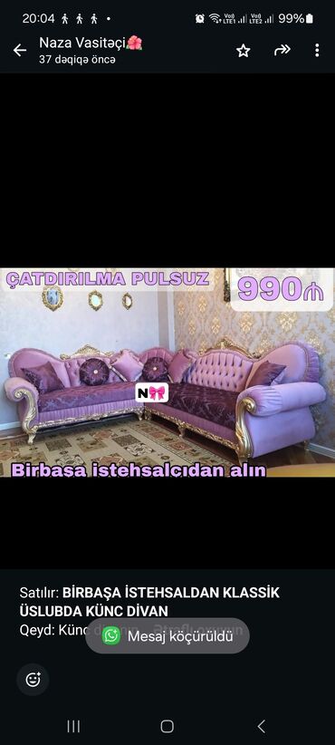 Sifarişlə TV stendlər: Künc divan, Qonaq otağı üçün