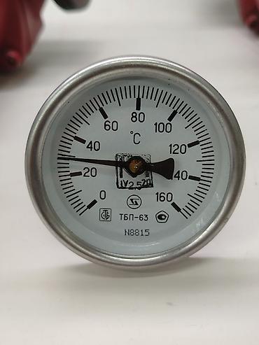 Термометр биметаллический ТБП‑63 - Диапазон измерений: от 0 до 160 °C