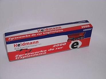 Aparati za zavarivanje: PP-R aparat za zavarivanje/plastifikovanje cevi – Heidmann Opis: - — 9