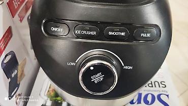 blender kokteyl: Blender kokteyl kakteyl Sonifer 1000 watt turbo guc 1,8 litr tutumlu — 4