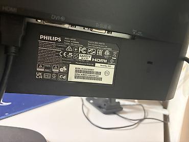 Мониторы: Монитор, Philips, Б/у, LED, 23" - 24" — 2