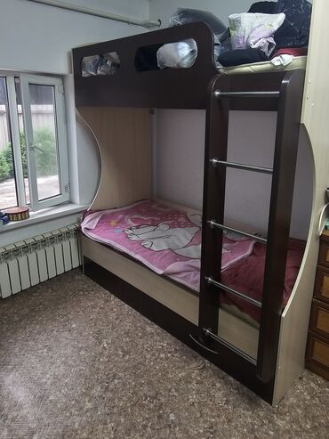 двухъярусная кровать цена в бишкеке: Продаю двухярусную кровать с матрасом в очень хорошем состоянии