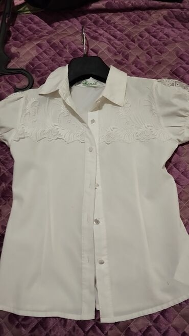 мужская куртка кожа: 12 вещей по цене 1,хлопок белая рубашка 7-9лет, черная юбка 7-9лет