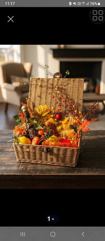 Kompleti namirnica: Poklon aranžmani – luksuzne korpe i box setovi - Ručno aranžirane — 1