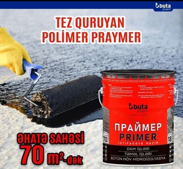 Volkswagen: Buta Project – hidroizolyasiya materialları 1) Tez quruyan polimer