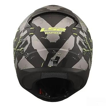 more link: LS2 Rapid II Street Pirates integralna motociklistička kaciga u crnoj — 4