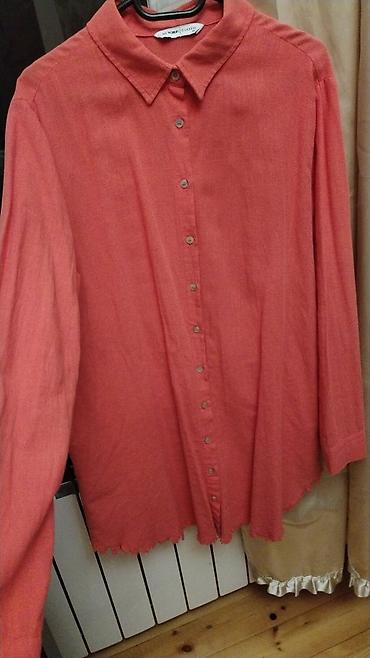 zerli koynekler: LC Waikiki Classic qadın köynəyi - Rəng: korall/çəhrayı-ton - Model — 2