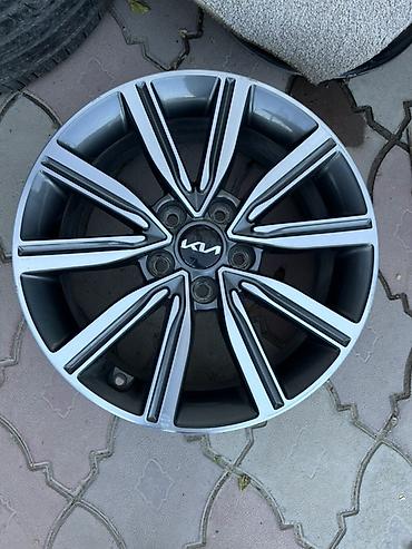 запчасти киа к5: Литые Диски R 17 Kia, Комплект, отверстий - 5, Б/у — 4