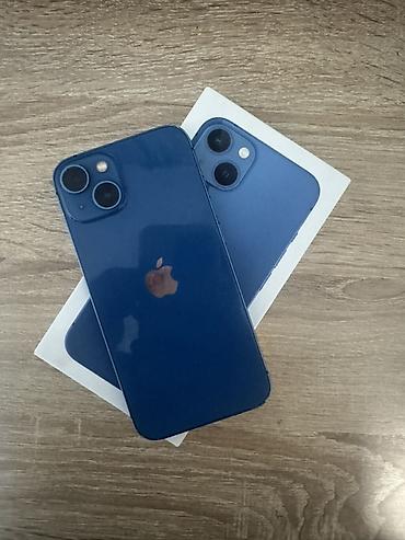 IPhone 13, Б/у, 128 ГБ, Синий, Коробка, 79 % at lalafo.kg IPhone 13, Б/у, 128 ГБ, Синий, Коробка, 79 %