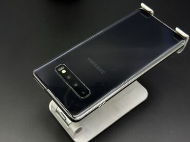 кант телефоны: Samsung Galaxy S10, Б/у, 512 ГБ, цвет - Синий, 1 SIM