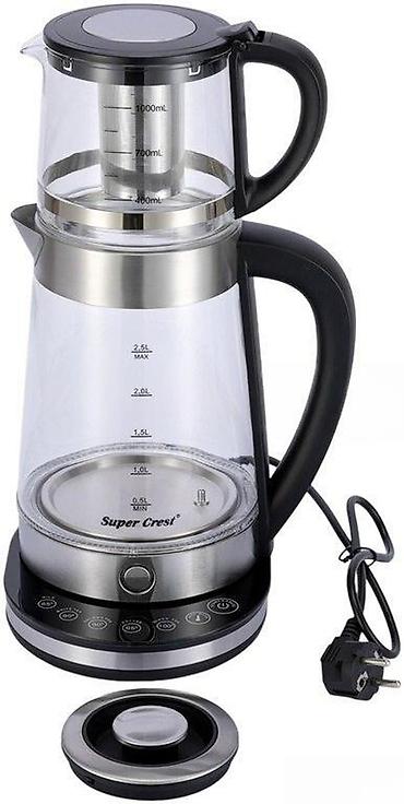 caydan dəsti: Elektrik çaydan "Super Crest SCT-4001" ✅ Brend: Super Crest ✅ Model — 5