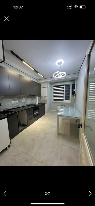 3 микрорайоне: 1 комната, 45 м², Элитка, 12 этаж, Евроремонт
