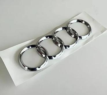 Auto delovi, gume i tjuning: Audi znak gepek 18,5cm x 6,4cm. Zamenski znakovi Audi odlicnog — 1