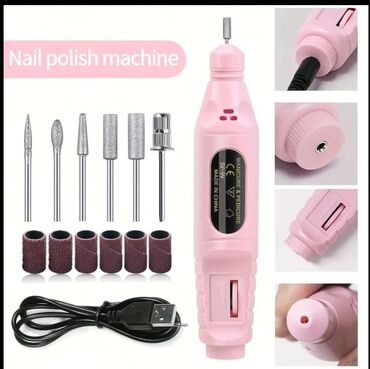 Üz makiyajı: Elektrik manikür/pedikür aparatı – “Nail polish machine”