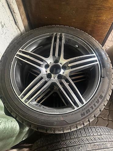 215 65 16 с: Комплект колес на Mercedes-Benz - Литые диски AMG-стиля, 5-лучевые с — 1