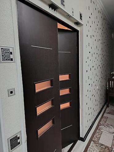 карниз кольцевой: Межкомнатные двери в современном стиле, цвет венге. - Полотно глухое — 4