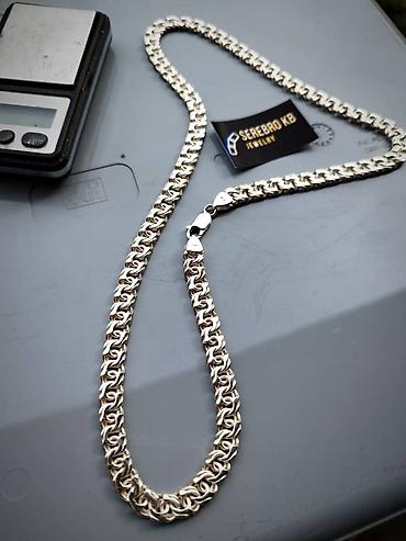 Серебряные цепочки: Цепочка, Проба 960, Унисекс, Новый — 23