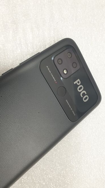 Xiaomi: Poco C40, Б/у, 64 ГБ, цвет - Черный, 2 SIM