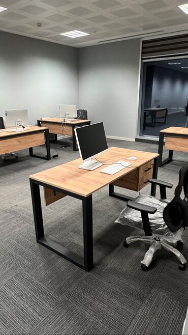 Masalar: Kompüter masası, Yeni, Açılmayan, Laminat, Dördbucaq masa — 14