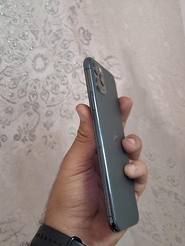 apple barter: IPhone 11 Pro Max, 64 GB, Black Titanium, Simsiz şarj, Barmaq izi, Face ID — 3