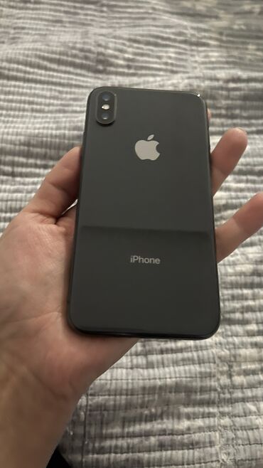 росо м 3: IPhone X, Б/у, 64 ГБ, Черный, Защитное стекло, 100 %