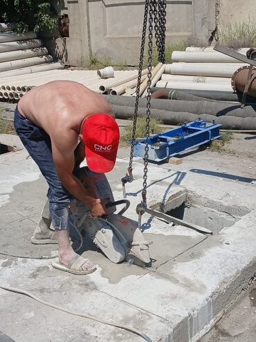 шоу мыльных пузырей: Beton kəsimi və deşik açma xidməti - Beton, daş və armaturlu betonun