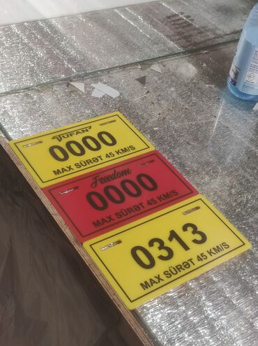 Digər biznes avadanlığı: Sifarişlə sarı nömrə hazırlanır max 45 sürət 15 20 dəqiqəyə hazir -da lalafo.az — 2 Digər biznes avadanlığı: Sifarişlə sarı nömrə hazırlanır max 45 sürət 15 20 dəqiqəyə hazir — 2