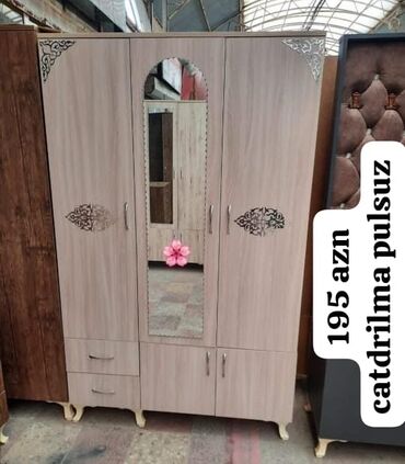 Dolablar: Yeni, Açılan, 3 qapılı Düz dolab, Qarderob, paltar dolabı, Azərbaycan -da lalafo.az — 26 Dolablar: Yeni, Açılan, 3 qapılı Düz dolab, Qarderob, paltar dolabı, Azərbaycan — 26