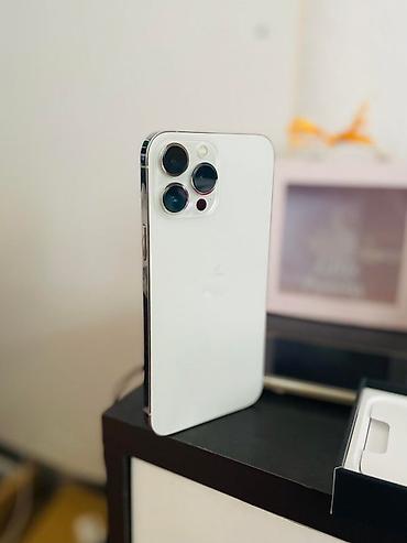 ipad air 2025: IPhone 13 Pro Max, Б/у, 128 ГБ, Белый, Коробка, 80 % — 1