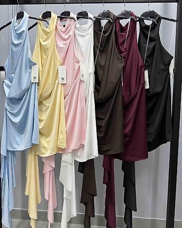 fazon: Ženske mini-haljine sa satenskim sjajem – elegantne i atraktivne — 5