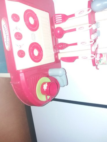 Oyuncaqlar: Baha alınıb! Soba üşaq üçün böyük səsi və işığları var + başqa qabları — 2