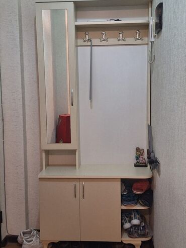 шкаф для стиральной машины: Açılan, 2 qapılı Düz dolab, Dəhliz dolabı
